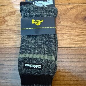 Dr. Martens Black and Olive Casual Socks